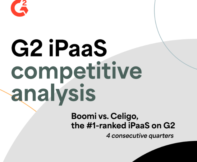 G2 iPaaS competitive analysis: Boomi vs. Celigo